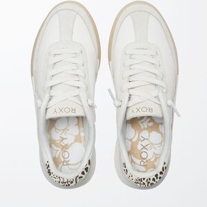 NWB Roxy‎ Women's White Joey Sneakers Size 6